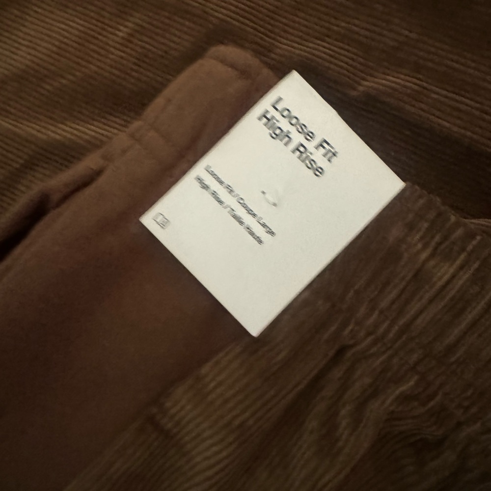 NWT Nike Air Cord Fleece Corduroy Loose Fit Joggers Pants DQ6926 259 XXL $80 - Picture 4 of 5